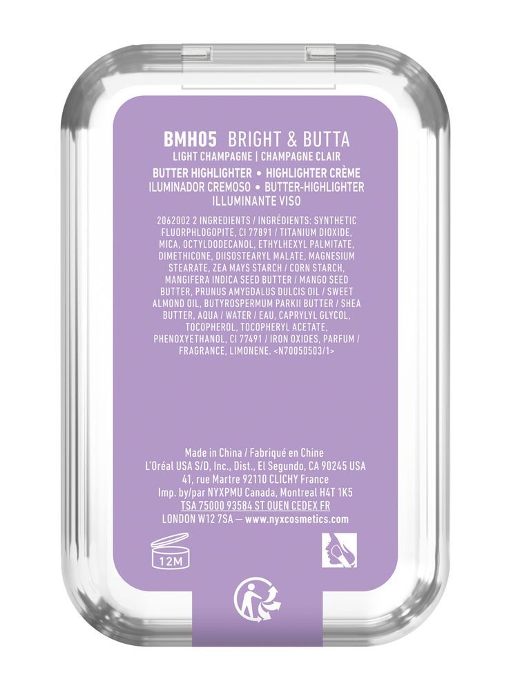 Nyx Professional Makeup Buttermelt Highlighter Bright And Butta, foto 4