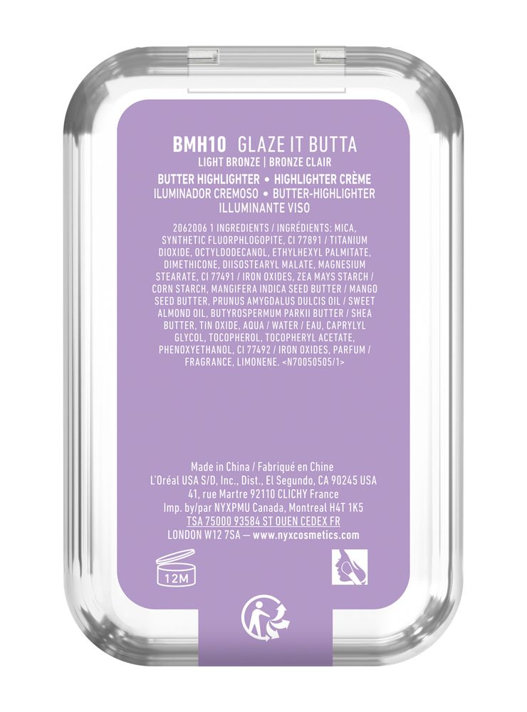 NYX Professional Makeup Buttermelt Highlighter Glaze It Butta, foto 4