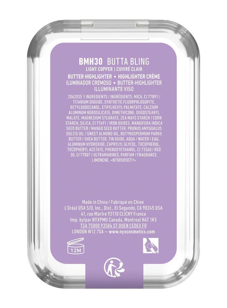 Nyx Professional Makeup Buttermelt Highlighter Butta Bling, foto 4