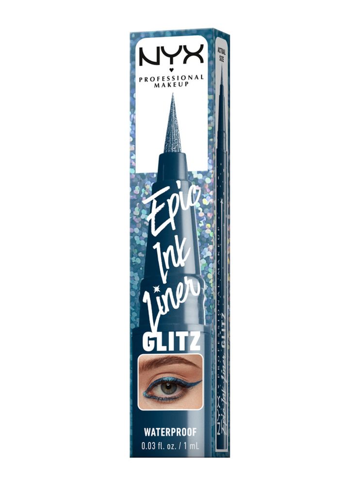 Nyx Professional Makeup Epic Ink Liner Glitz Denim Dazzle, foto 4