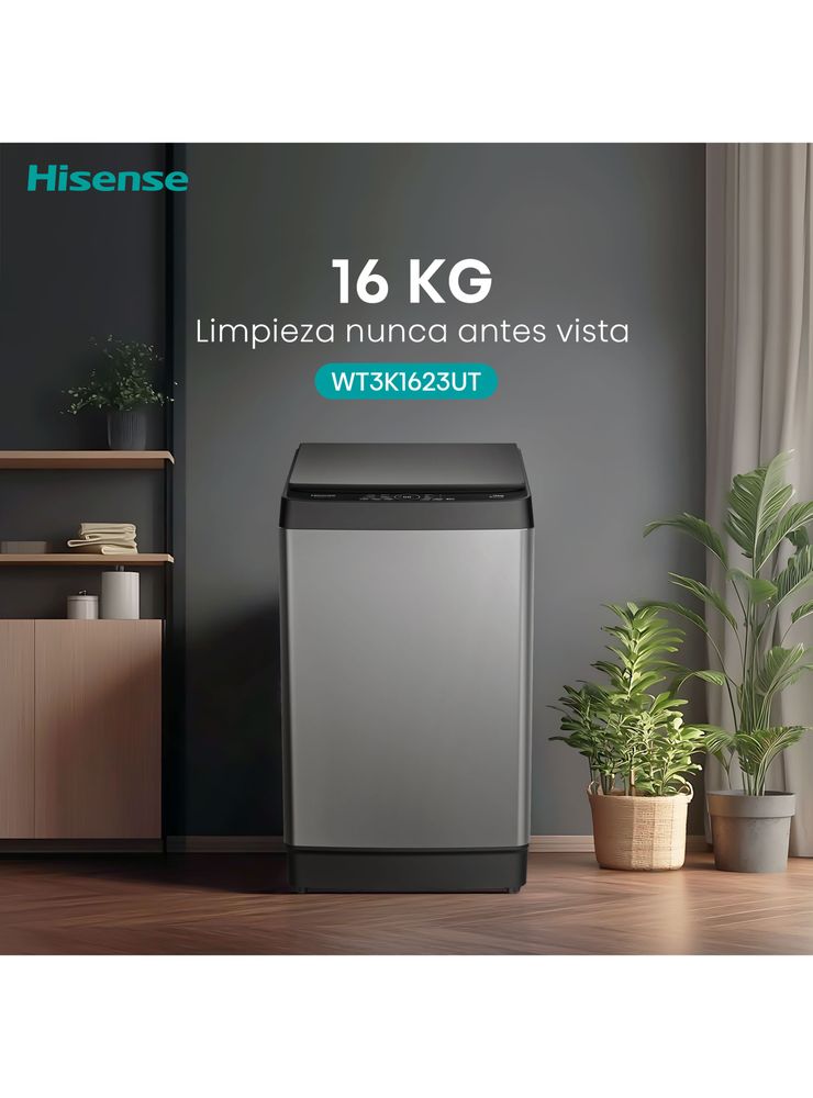 Hisense WT3K1623UT 16 kg Titanium Grey, foto 9