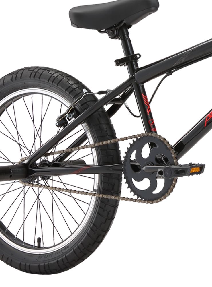 Bicicleta BMX Aro 20' Unisex Negro, foto 4