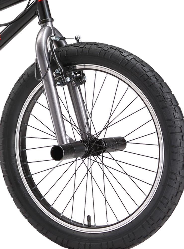 Bicicleta BMX Aro 20' Unisex Negro, foto 5