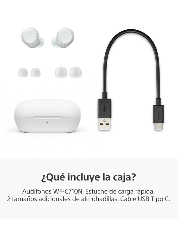 Sony WF-C710N Blanco, foto 3