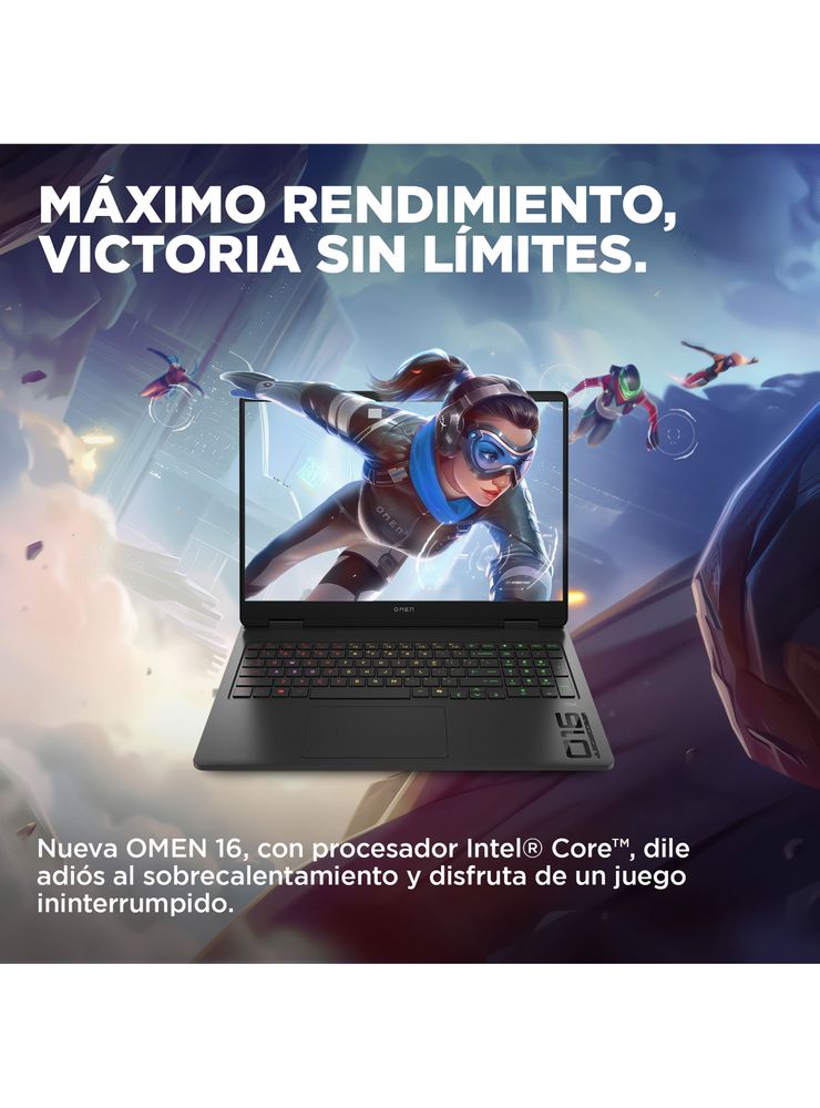 HP OMEN 16-am0018la Core i7 16GB 1TB RTX 5060 Negro Sombra, foto 7
