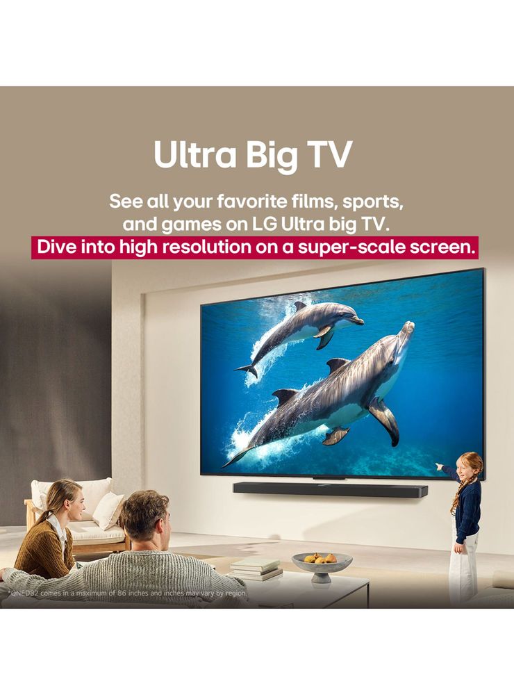 LG QNED82 75", foto 8