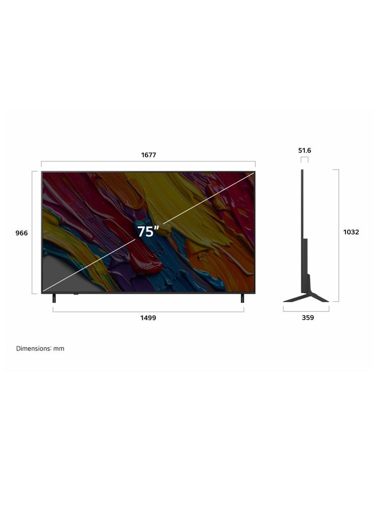 LG QNED82 75", foto 2