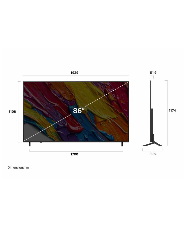 LG QNED82 86", foto 2