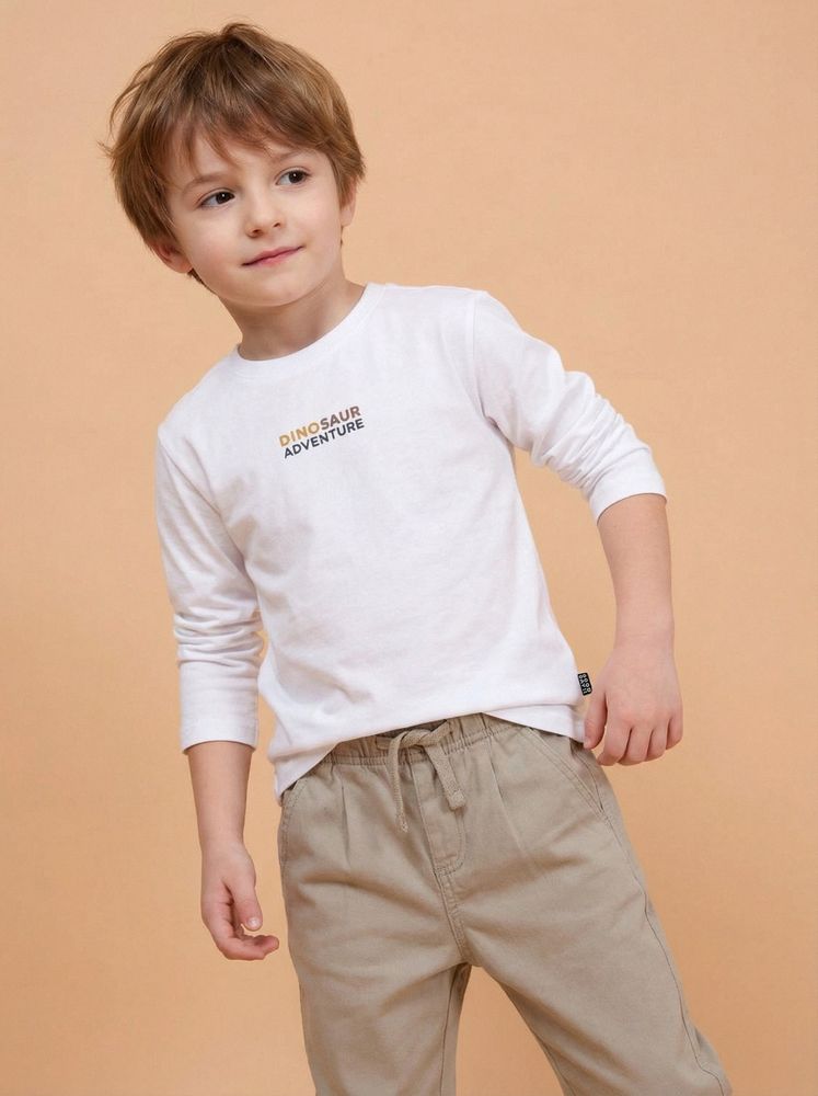Tribu Polera Mini Print Frontal y Espalda