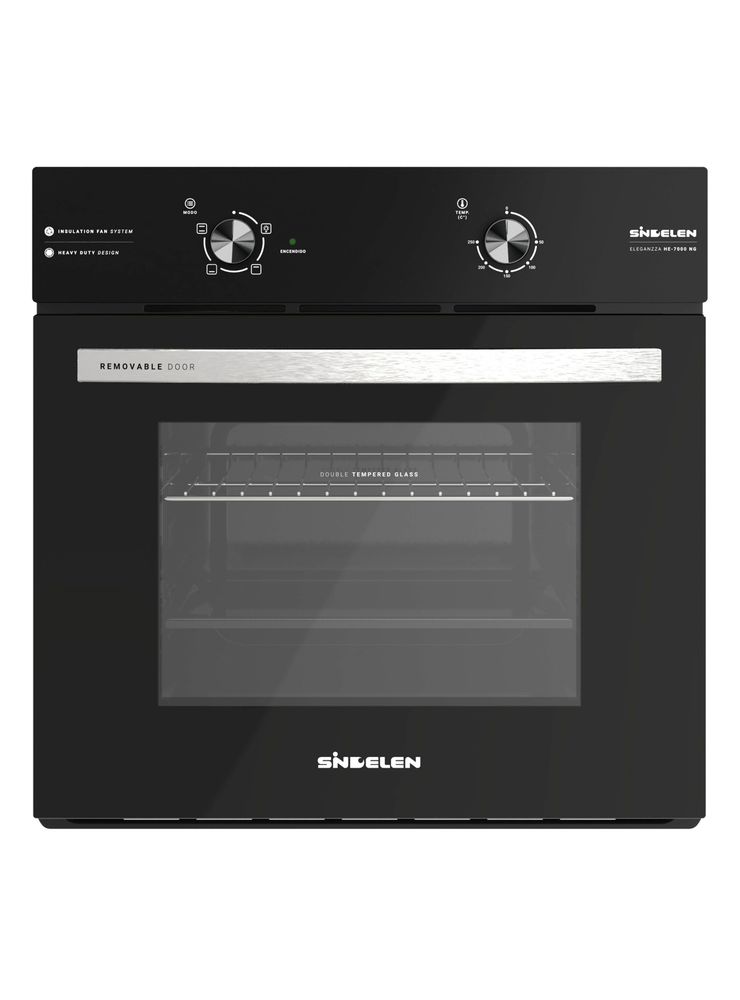 Sindelen Horno Empotrable 59 Litros HE-7000NG Negro