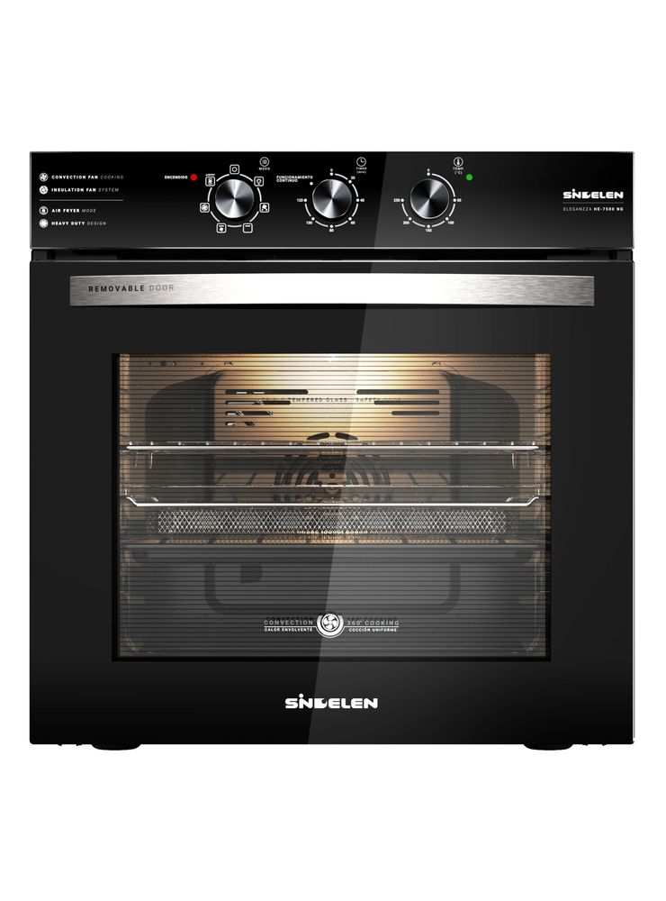 Sindelen Horno Empotrable Airfryer 73 Litros HE7500NG