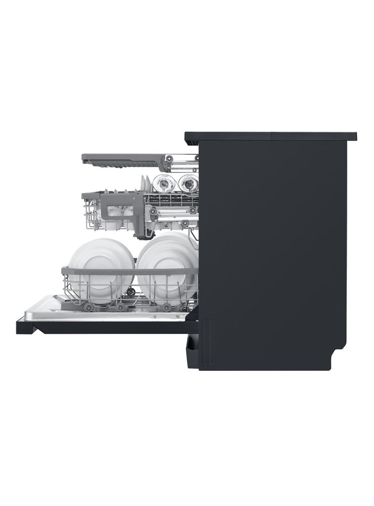 LG DF455HMS 14 Cubiertos Negro Matte, foto 5