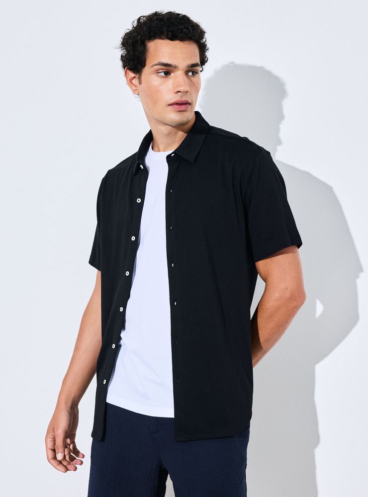 Alaniz Camisa Manga Corta Algodón Jersey