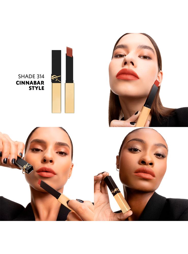 Yves Saint Laurent Rouge Pur Couture The Slim Reno 314 Cinnabar Style, foto 3
