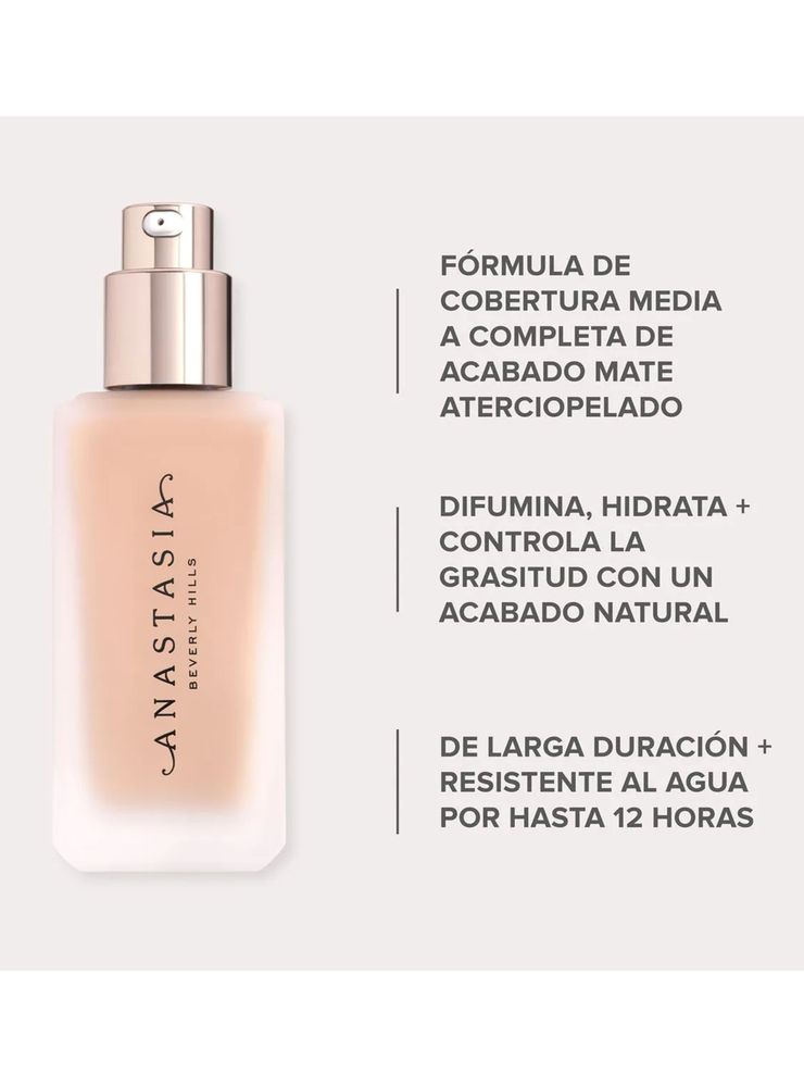 Anastasia Beverly Hills Impeccable Blurring Second-Skin Matte Foundation 3N, foto 4