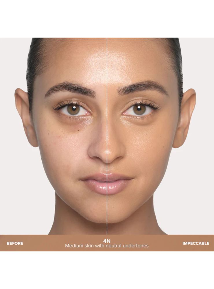 Base Líquida Impeccable Blurring Second-Skin Matte Foundation 35 ml 4N, foto 3