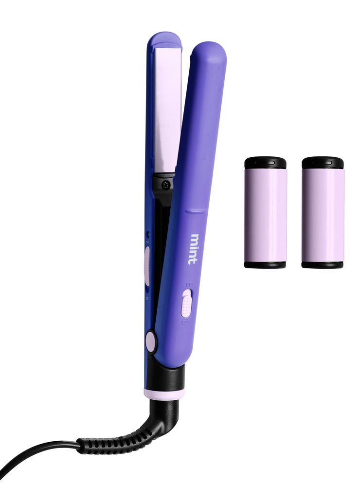 Mint Mini Alisador 2 en 1 Morado