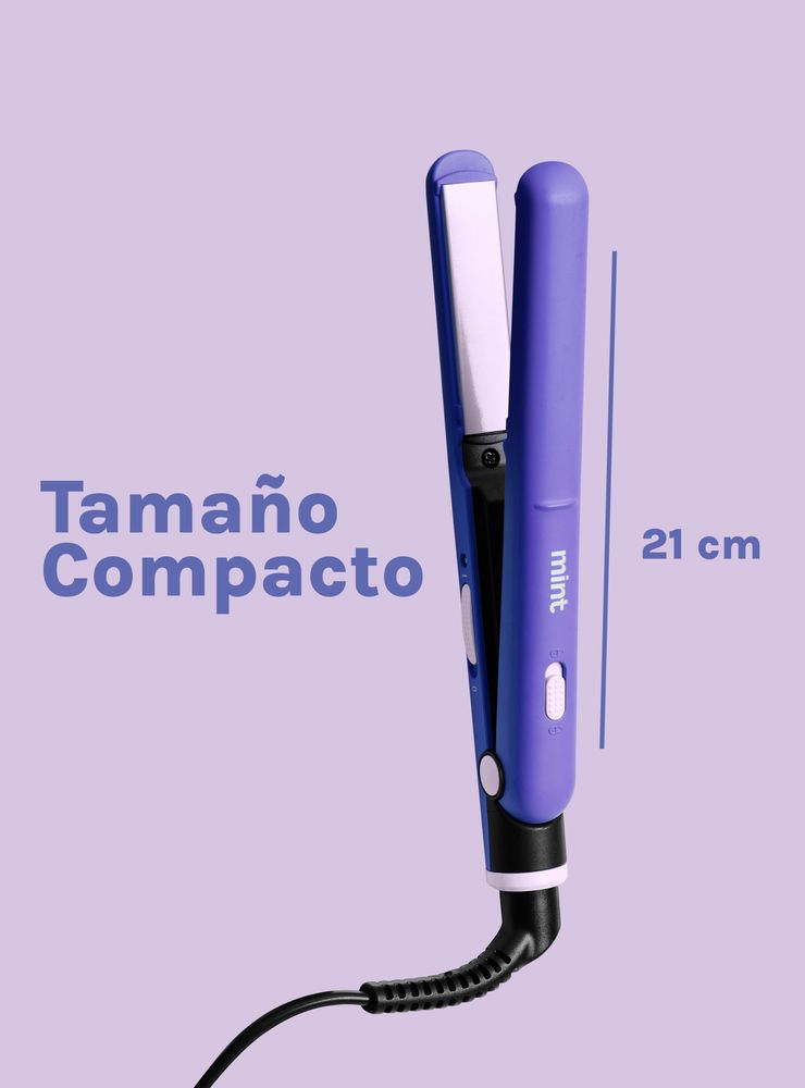 Mint Mini Alisador 2 en 1 Morado, foto 2