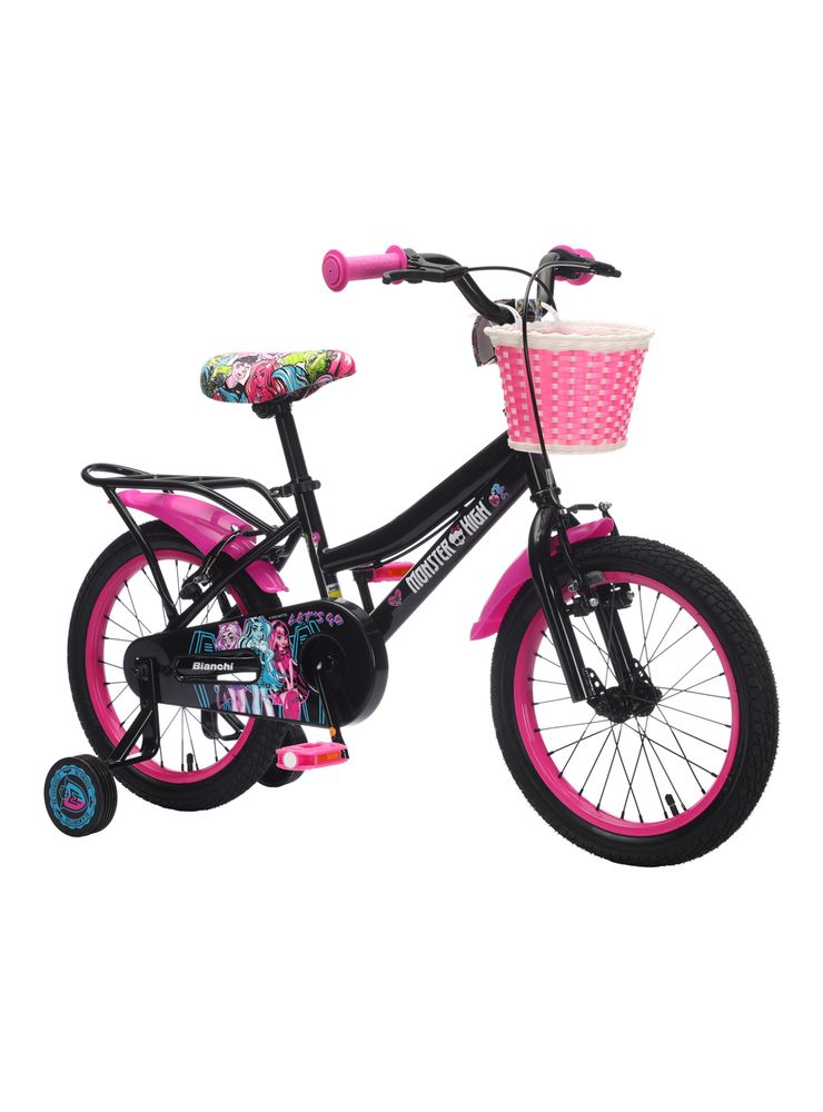 Bianchi Monster High 16 Negro, foto 2