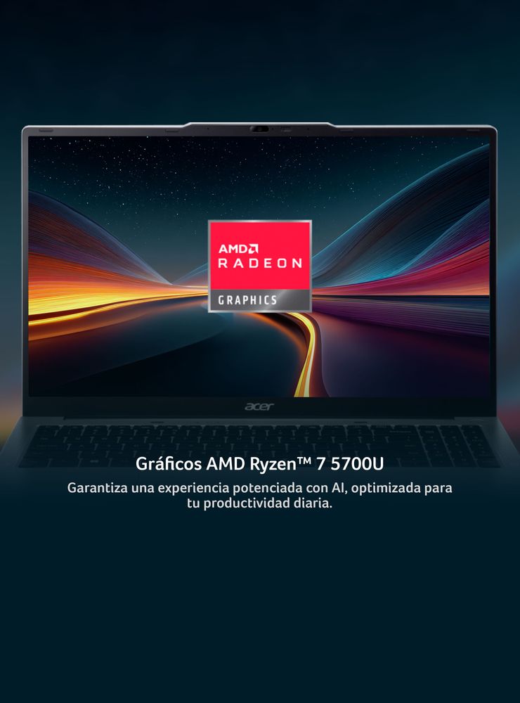 Acer Aspire Lite AL15-41P-CP01-1 AMD Ryzen 7 8GB 512GB 15.6" Plata, foto 4