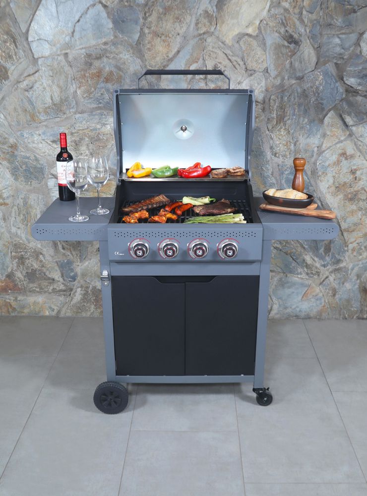 Bbq Grill Dark Hawk 4 Quemadores, foto 5