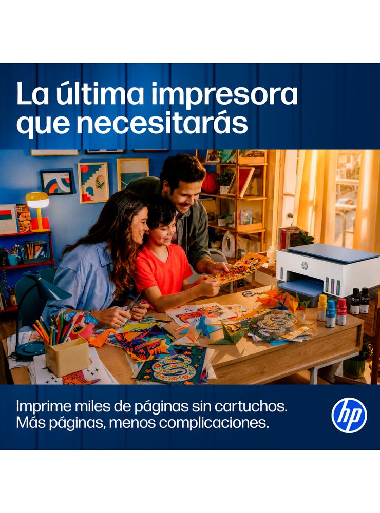 HP Smart Tank 725 Blanco con Tapa Azul Cielo, foto 10