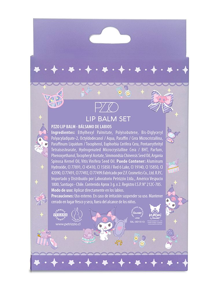 Petrizzio Set Duo Lip Balm Kuromi, foto 2