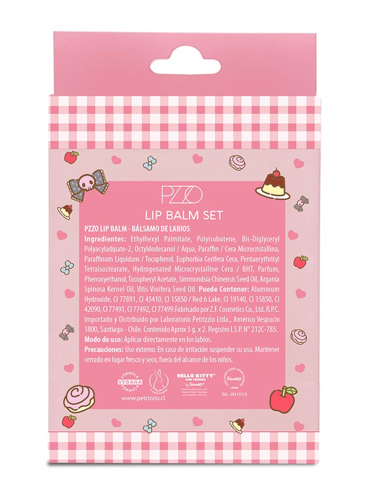 Set Duo Lip Balm Hello Kitty, foto 2