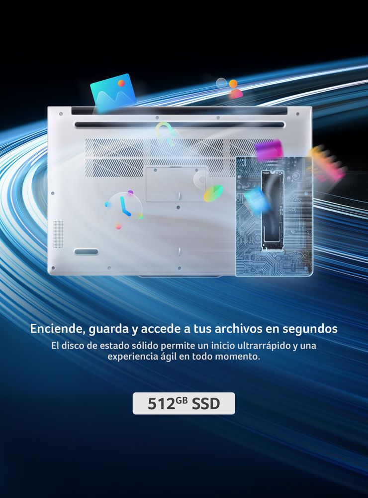Acer Aspire Lite AL16-53P-578Y-1 Intel Core Ultra 5 115U 16GB 512GB 16" Plata, foto 7