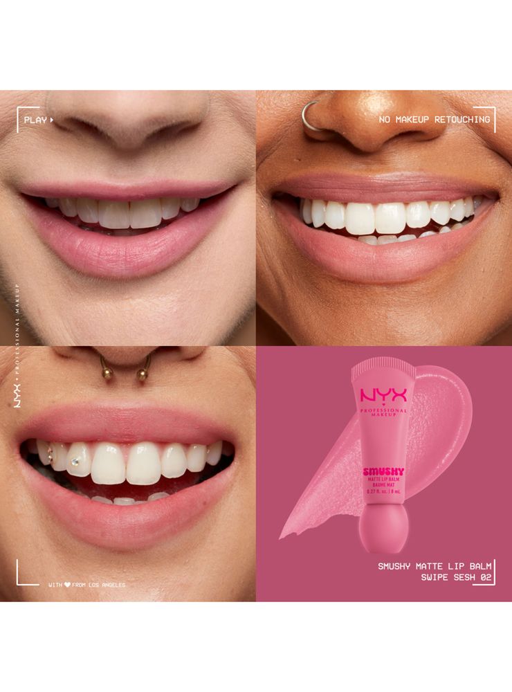 Nyx Professional Makeup Smushy Matte Lip Balm Swipe Sesh, foto 5