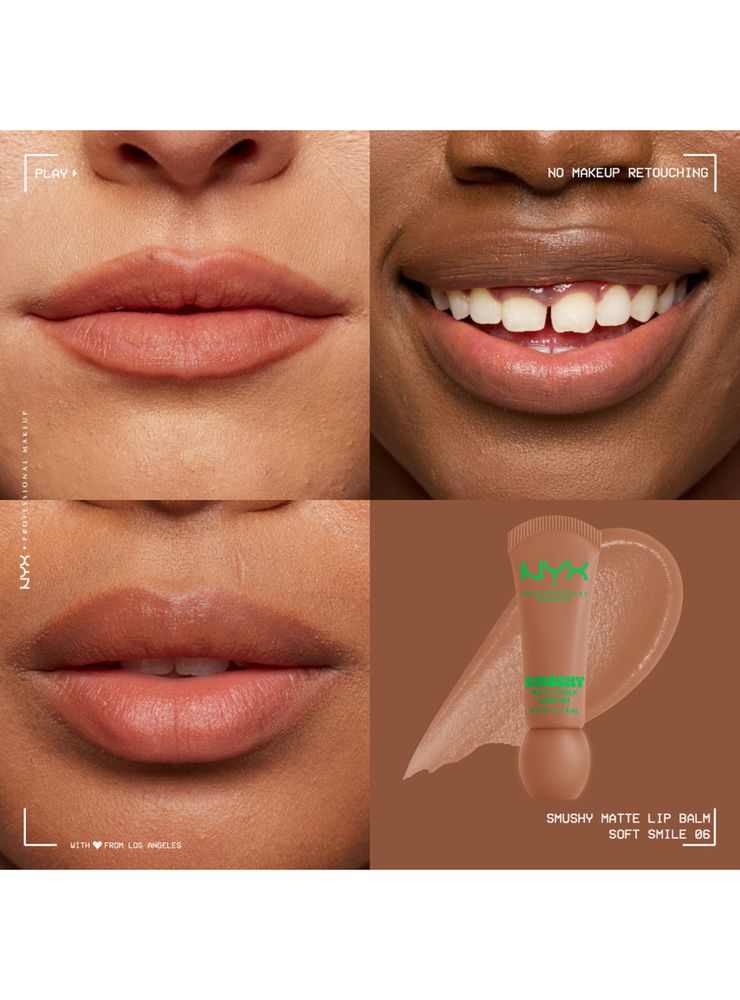 Nyx Professional Makeup Smushy Matte Lip Balm Soft Smile, foto 5