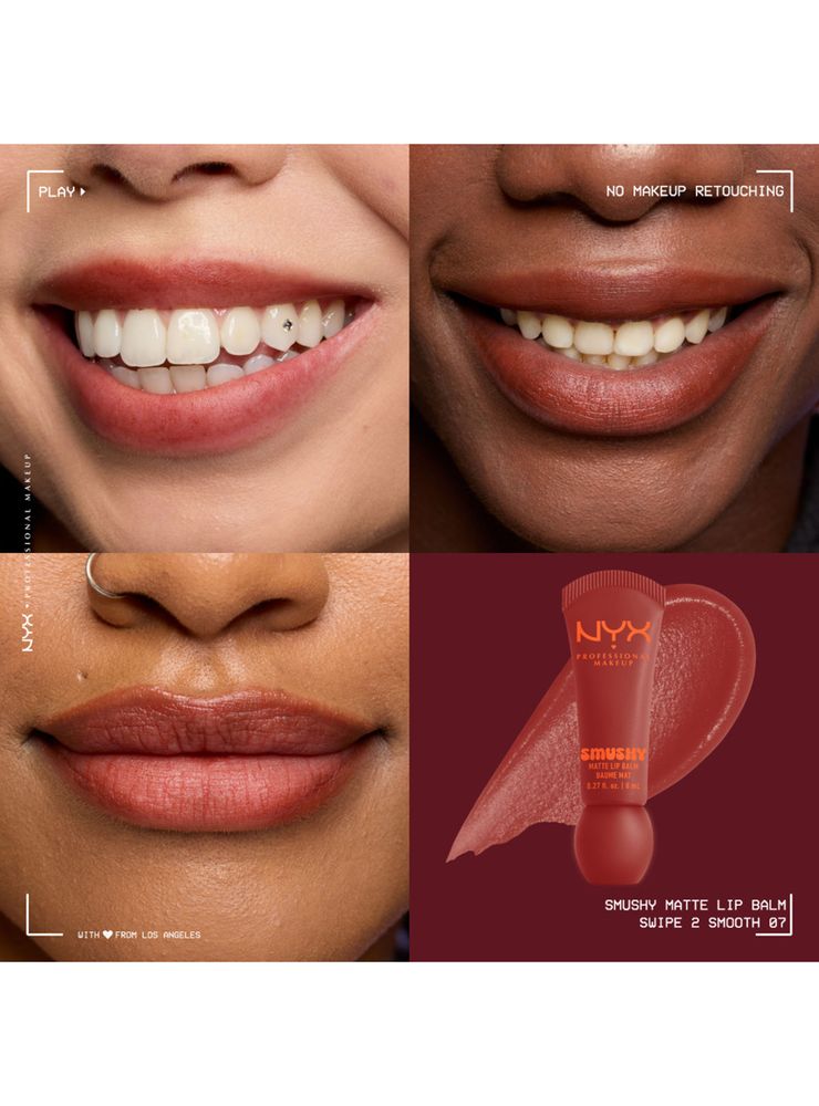 Nyx Professional Makeup Smushy Matte Lip Balm, foto 5