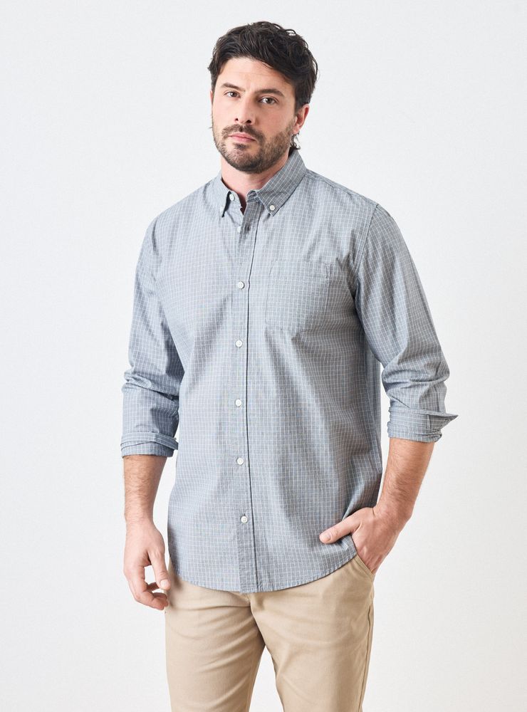 Rainforest Camisa Cuadros y Líneas