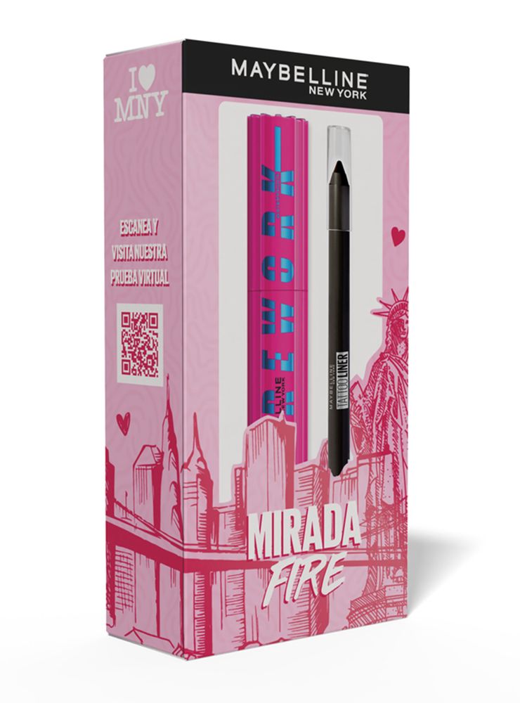 Maybelline Set Lash Sensational Firework Waterproof + Tattoo Liner, foto 3