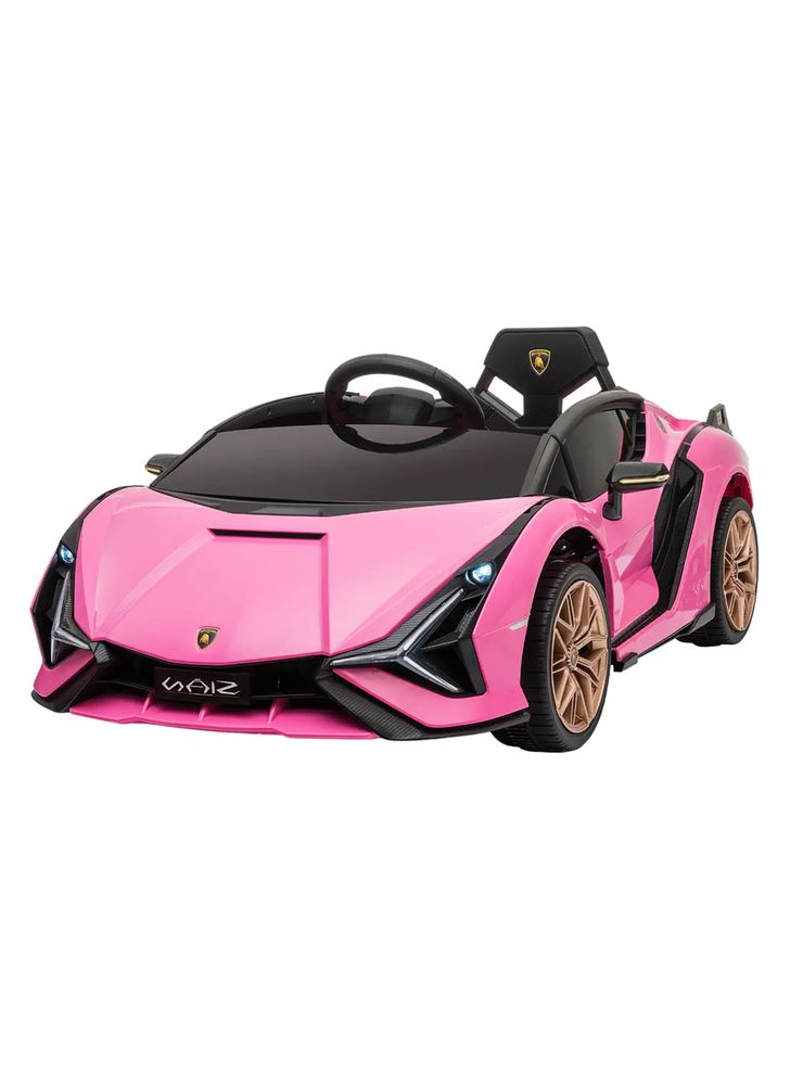 Kidscool Auto a Batería Lamborghini Rosado