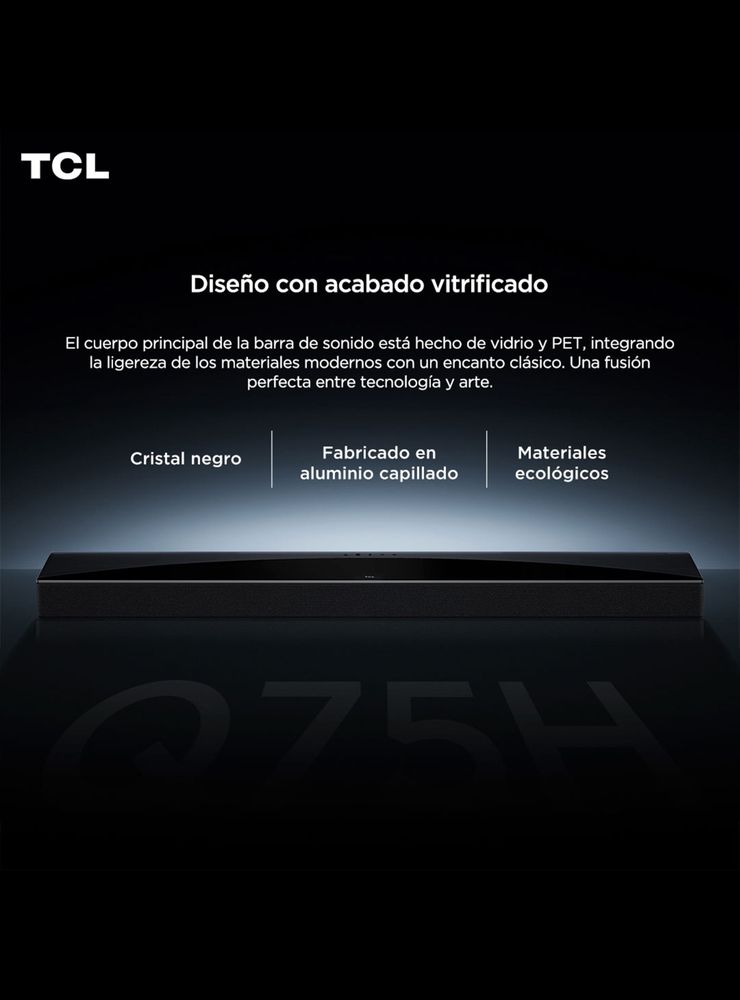 TCL Soundbar Q75H Negro, foto 7