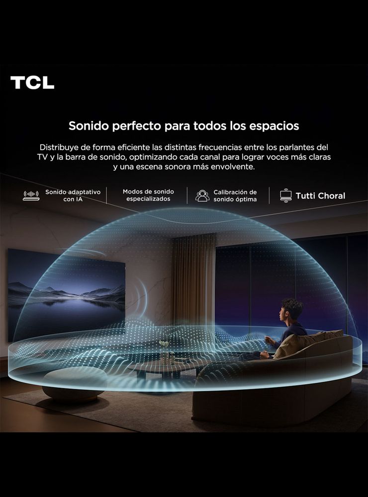 TCL Soundbar Q75H Negro, foto 6