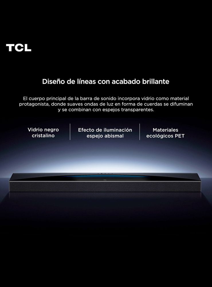 TCL Soundbar Q85H Pro Negro, foto 7