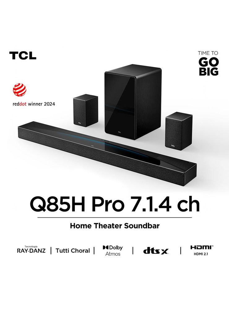 TCL Soundbar Q85H Pro Negro, foto 2