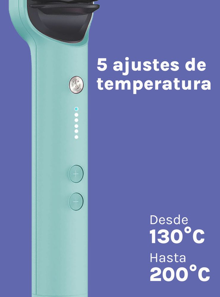 Mint Cepillo Alisador MHR-019 Celeste, foto 5