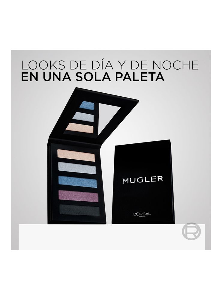 L'Oreal Paris X Mugler Spectrum Palette Midnight, foto 4