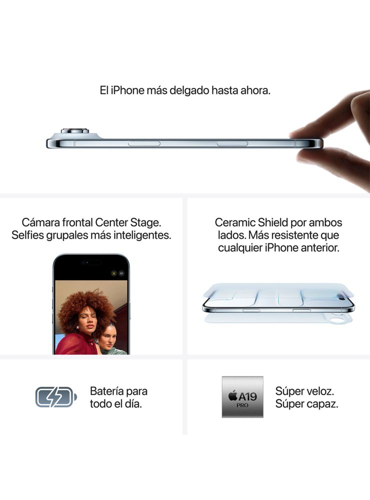 Apple iPhone Air 1TB Negro Espacial, foto 9