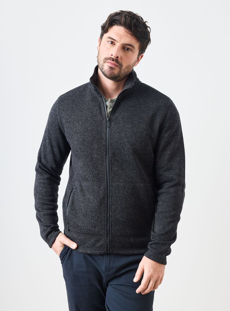 Rainforest Polar Full Zipper Efecto Melange