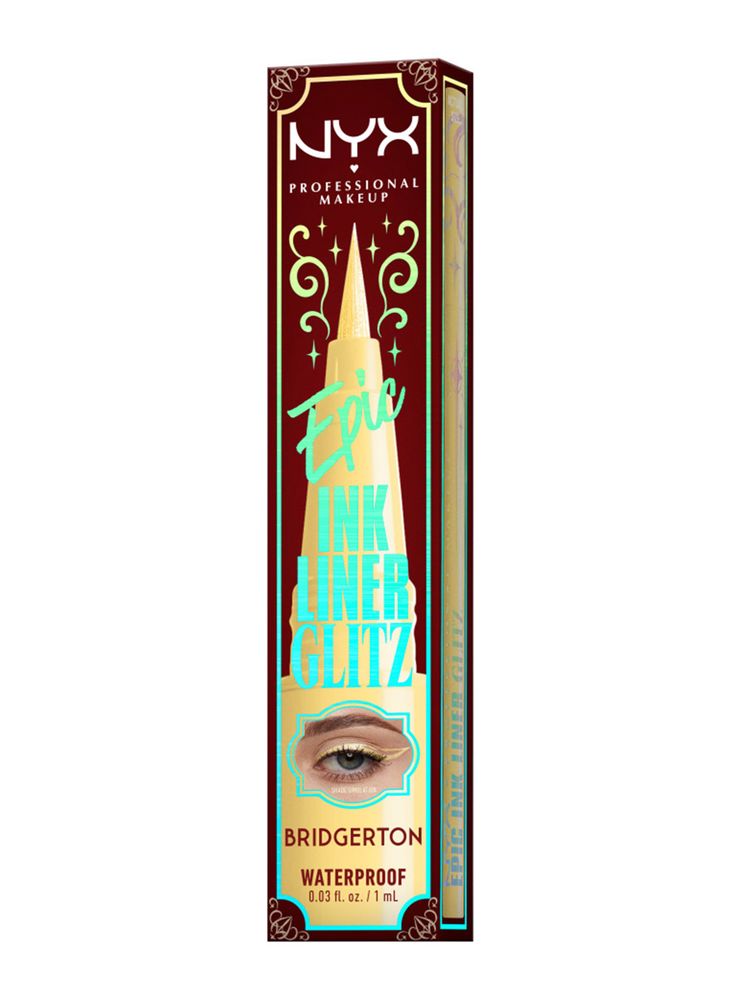 Nyx Professional Makeup Epic Ink Liner Glitz Bridgerton 02 Gold, foto 4