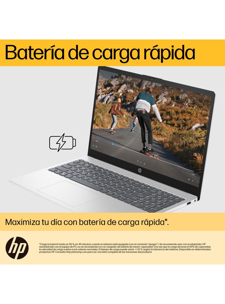 HP 15-fc0252la Ryzen 5 8GB 512GB Plata Natural, foto 8