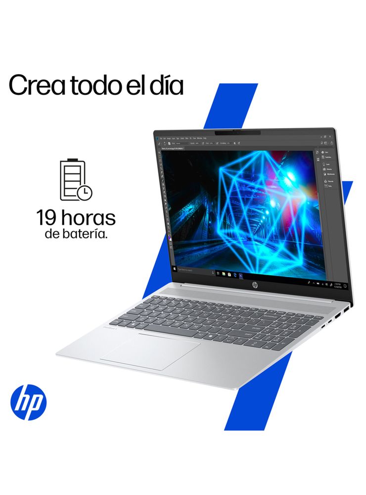 HP OmniBook 5 16-af1072la Core Ultra 7 255U 16GB 512GB Plata Glaciar, foto 7