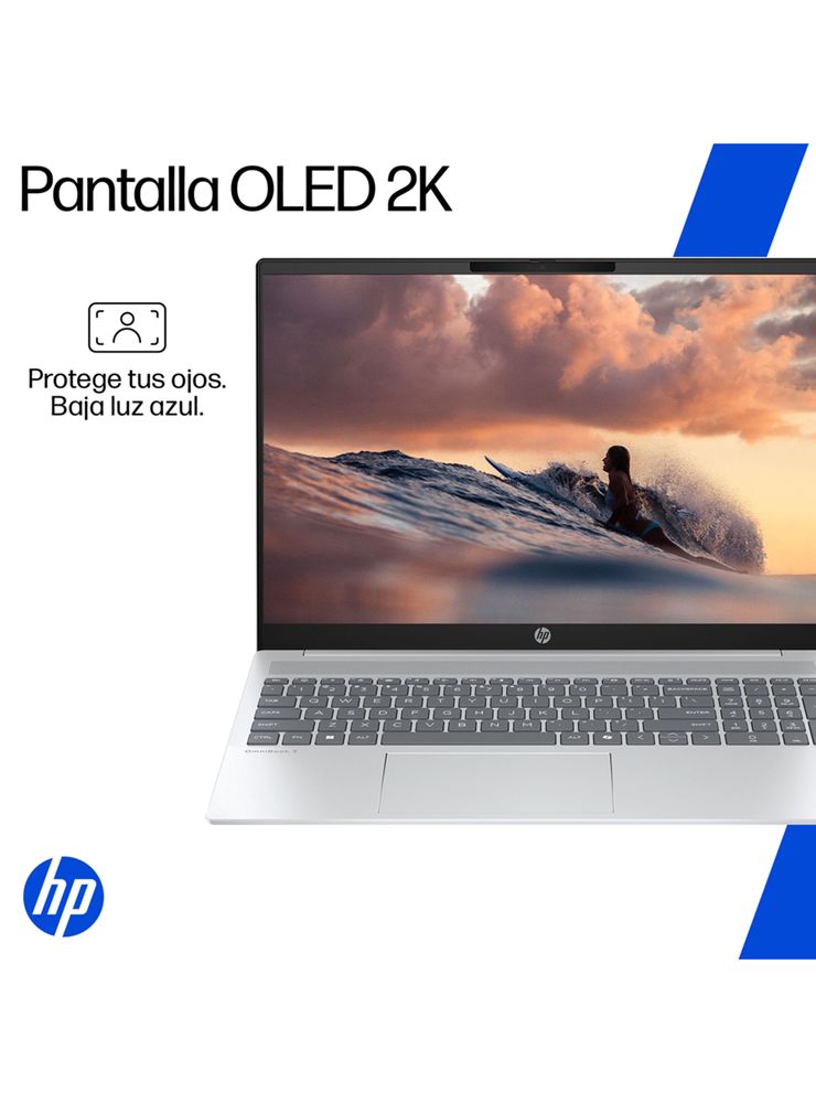 HP OmniBook 5 16-af1072la Core Ultra 7 255U 16GB 512GB Plata Glaciar, foto 10