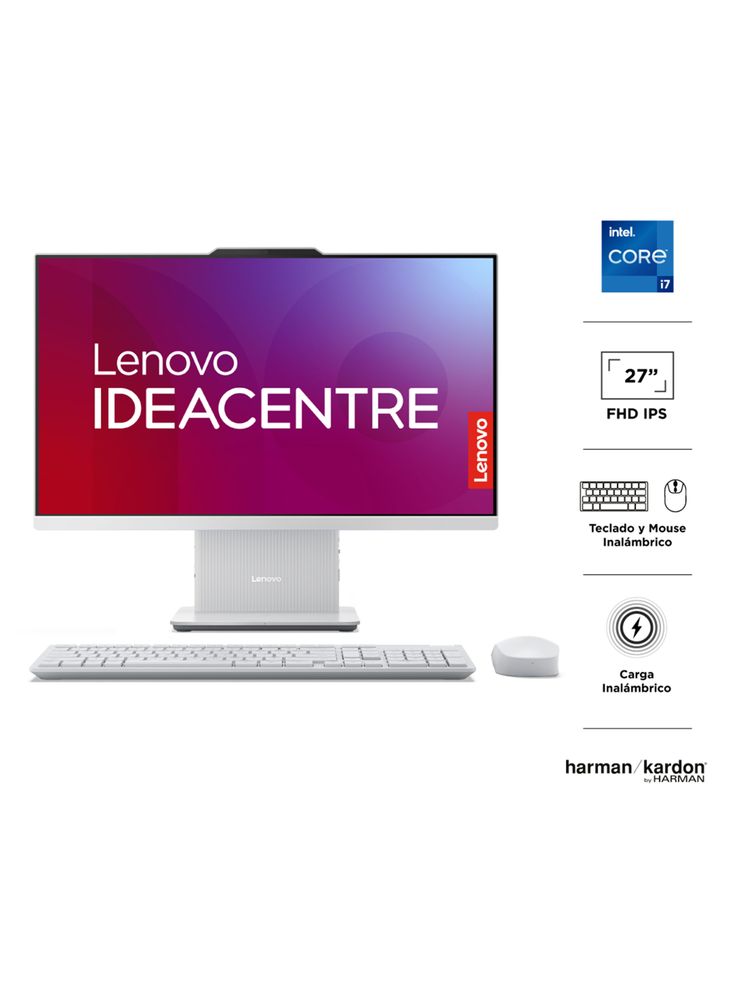 All in One IdeaCentre Intel Core I7-13620H 16GB RAM 1TB SSD 27'' FHD 60Hz, foto 2