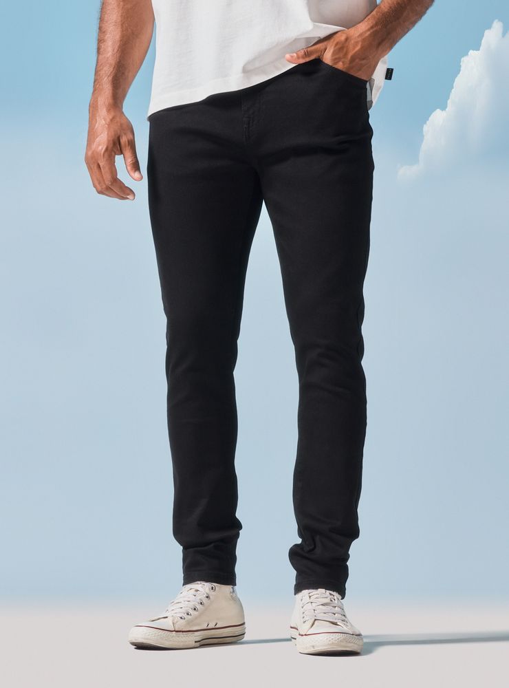Foster Jeans Cinco Bolsillos Super Skinny 1 Negro