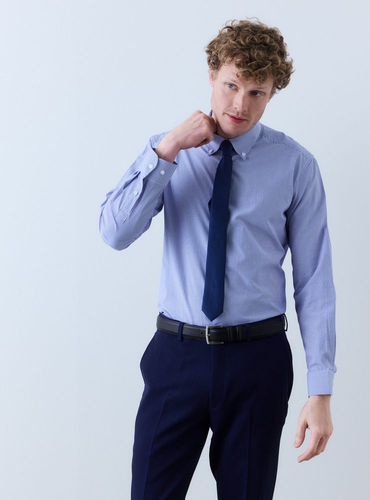 Alaniz Camisa Slim Fit Fantasía
